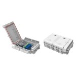 EFB FTTH IP65 Anschlussbox fr 48 Fasern,24 Kupplungen und...