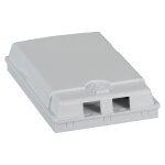 EFB FTTH Indoor Anschlussbox fr 2Fasern, 2Kupplungen,...