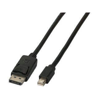 EFB Mini DisplayPort DisplayPort Kabel, St-St, 2m, schwarz