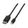 EFB Mini DisplayPort DisplayPort Kabel, St-St, 2m, schwarz
