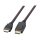 EFB DisplayPort/HDMI Kabel 4K60Hz,A-A St-St, 2m, schwarz