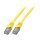 EFB RJ45 Patchkabel Cat.6 U/UTP LSZH CCA gelb 0,5m