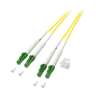 EFB Duplex Patchkabel LC/APC-LC/APC OS2 G652D 10m LSZH 2mm gelb