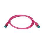 EFB RJ45 Patchkabel Cat.6A S/FTP LSZH magenta 5m