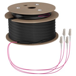 EFB Trunkkabel U-DQ(ZN)BH OM4 4G (1x4) LC-LC 50m Dca LSZH
