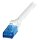 EFB RJ45 Patchkabel Cat.6A U/UTP LSZH Premium 500MHz wei 7,5m