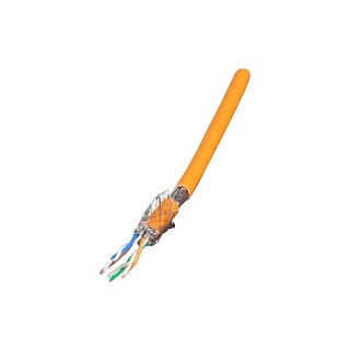 EFB Rohkabel Cat.7, S/FTP, LSZH, orange, 100m Ring