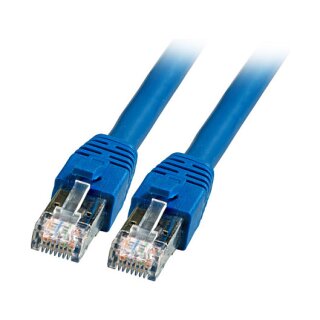 EFB RJ45 Patchkabel Cat.8.1 S/FTP LSZH BC blau 7,5m