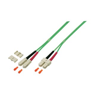 EFB Duplex Patchkabel SC-SC OM5 5m LSZH 3mm limettengrn
