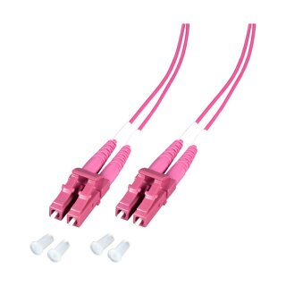 EFB Duplex Patchkabel LC-LC OM4 3m LSZH 1,2mm erikaviolett