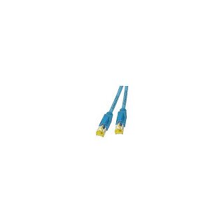 EFB RJ45 Patchkabel Cat.6A S/FTP LSZH Draka UC900 TM31 blau 3m