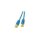 EFB RJ45 Patchkabel Cat.6A S/FTP LSZH Draka UC900 TM31 blau 3m