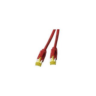 EFB RJ45 Patchkabel Cat.6A S/FTP LSZH Draka UC900 TM31 rot 10m