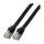 EFB RJ45 Patchkabel Cat.6A U/FTP TPE 4mm ultraflex schwarz 2m