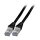 EFB RJ45 Patchkabel Cat.6A S/FTP TPE, 6KV schwarz 15m