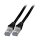 EFB RJ45 Patchkabel Cat.6A S/FTP TPE, 6KV schwarz 2m