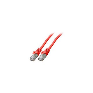 EFB RJ45 Patchkabel Cat.6 U/UTP LSZH CCA rot 15m