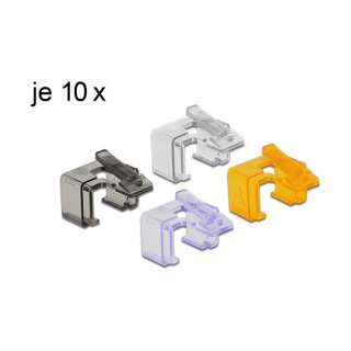 Netzwerk RJ45 Reparatur Clip 40 Stück S