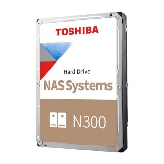 16TB BULK Toshiba N300 HDWG51GUZSVA 7200RPM 512MB