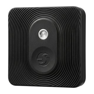 Shelly · Plug & Play · Blu ZB H&T Black · Temperatur- & Feuchtigkeitssensor · Bluetooth · Zigbee · Batterie · Schwarz