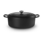 Le Creuset Bräter 35cm, mattschwarz
