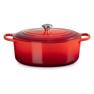 Le Creuset Bräter 35cm, kirschrot