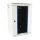 Connections 10" Wandgehäuse, 9HE, lichtgrau (RAL7035), 312 x 300mm, fertig montiert