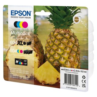 Epson 604/604XL Multipack - 4er-Pack - XL (Schwarz)