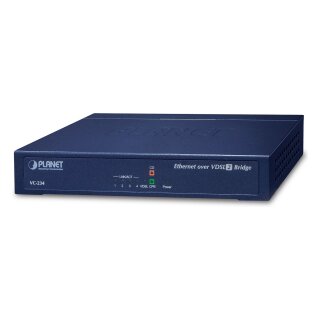 Planet VC-234 100/100 Mbps Ethernet (4-Port LAN) to VDSL2