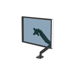 Fellowes Platinum Monitorarm einzel inkl. 2x USB-A Port Schwarz