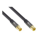 Connections TV Antennenkabel SmartFLEX, IEC/Koax Stecker...