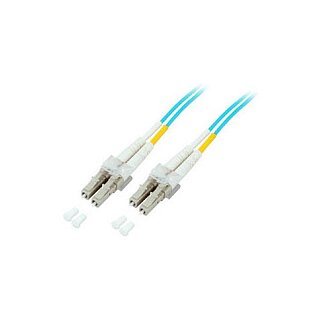 EFB Duplex Patchkabel LC-LC OM3 20m LSZH 2mm aqua