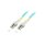 EFB Duplex Patchkabel LC-LC OM3 20m LSZH 2mm aqua