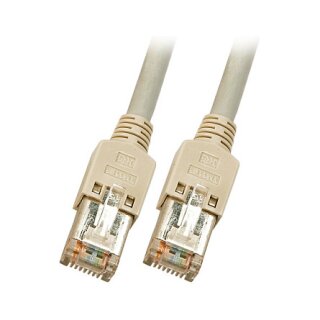 EFB RJ45 Patchkabel Cat.5e SF/UTP LSZH Draka UC300 TM11 grau 3m