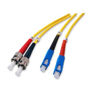 EFB Duplex Patchkabel SC-ST OS2 G652D 3m LSZH 3mm gelb