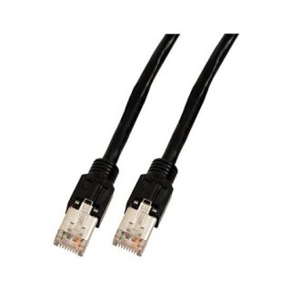 EFB RJ45 Patchkabel Cat.5e S/UTP PVC Dtwyler 5502 TM11 schwarz 0,5m