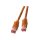 EFB RJ45 Patchkabel Cat.6A S/FTP LSZH Draka UC900 TM21 orange 3m