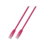 EFB RJ45 Patchkabel Cat.5e U/UTP PVC CCA magenta 30m