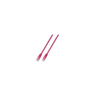 EFB RJ45 Patchkabel Cat.5e U/UTP PVC CCA magenta 10m