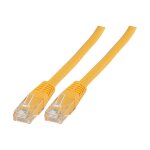 EFB RJ45 Patchkabel Cat.6 U/UTP PVC CCA gelb 0,25m
