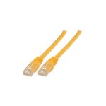 EFB RJ45 Patchkabel Cat.6 U/UTP PVC CCA gelb 15m