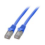 EFB RJ45 Patchkabel Cat.6 U/UTP LSZH CCA blau 0,5m