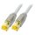 EFB RJ45 Patchkabel Cat.6A S/FTP LSZH Draka UC900 TM31 grau 0,25m