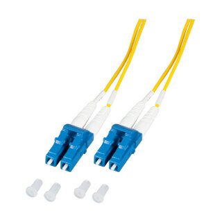 EFB Duplex Patchkabel LC-LC OS2 G652D 5m LSZH 1,2mm gelb