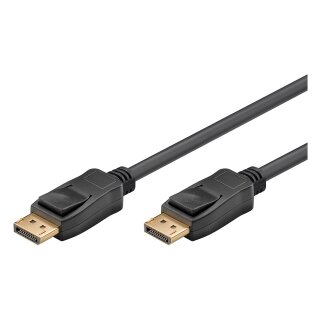 Goobay DisplayPort™ Verbindungskabel 1.4, 1 Meter, DisplayPort™-Stecker > DisplayPort™-Stecker, 8K @ 60 Hz