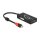 DELOCK Adapter mini Displayport 1.2 Stecker > VGA / HDMI / DVI Buchse 4K Passiv schwarz