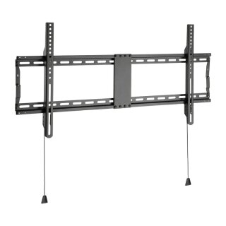 Vision VFM-W8X4V/2 - Mounting kit (wall mount) - for flat screen - lockable - cold-rolled steel - bl