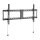 Vision VFM-W8X4V/2 - Mounting kit (wall mount) - for flat screen - lockable - cold-rolled steel - bl
