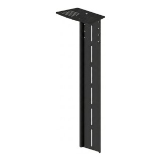 Vision VFM-WVC/2 - Mounting component (shelf) - for video conference camera - cold-rolled steel - bl