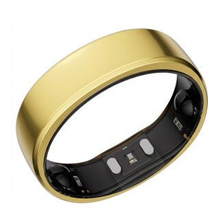 RingConn Smart Ring Gen2 für Frauen und Männer - Schlaf- und Fitness Tracking Wearable - Herzfrequenz - Königgold Größe 11